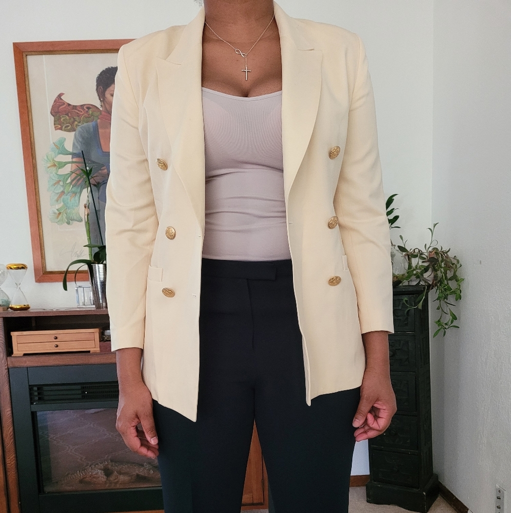 Cream dress jacket